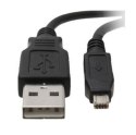USB kabel (2.0), USB A M - 4-pin M, 26734, 1.8m, czarny, FUJI
