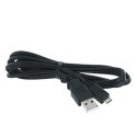 Logo USB kabel (2.0), USB A M - microUSB (M), 1.8m, czarny, blistr