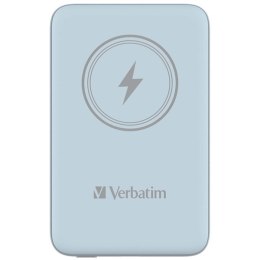 Verbatim, powerbank z ładowaniem bezprzewodowym, 5V, ładowanie telefonu, 32247, 10 000mAh, przyssawki do przytrzymania telefonu,