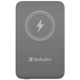 Verbatim, powerbank z ładowaniem bezprzewodowym, 5V, ładowanie telefonu, 32249, 10 000mAh, przyssawki do przytrzymania telefonu,