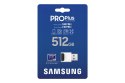 Samsung microSDXC 512GB PRO Plus 2023 + czytnik