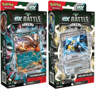 POKEMON TCG: EX BATTLE DECK - METAL EX AND HOUNDOOM EX DISPLAY (ENG)