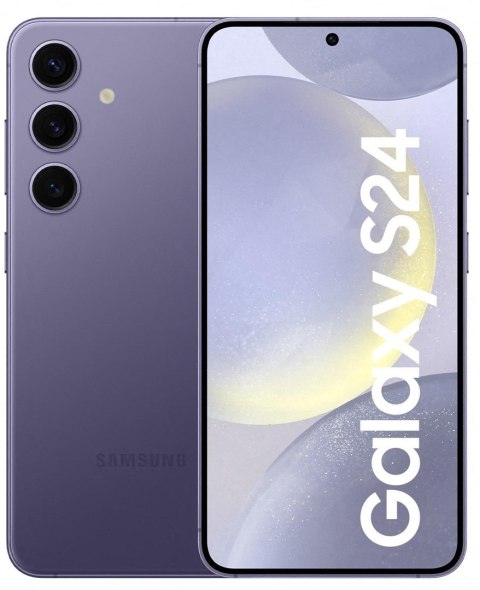 Smartfon Samsung Galaxy S24 (S921) 8/128GB 6,2" 2340x1080 4000mAh 5G Dula SIM Cobalt Violet