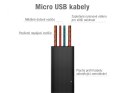 Avacom USB kabel (2.0), USB A M - microUSB (M), 1.2m, czarny