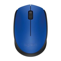 Mysz bezprzewodowa, Logitech M171, niebieska, optyczna, 1000DPI