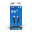 Savio Kabel USB - USB C z wyświetlaczem, 100W, CL-174