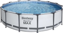 PROMO Basen stalażowy Pro Steel MAX 427x107cm 56950 BESTWAY