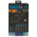 YZSY DINOX, słuchawki z mikrofonem, regulacja głośności, czarna, bluetooth