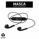 YZSY MASCA, słuchawki z mikrofonem, regulacja głośności, czarna, bluetooth, EOL
