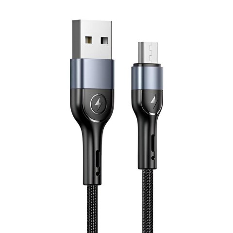 Kabel USB Usams U55 microUSB 1m czarny