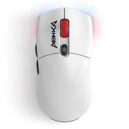 Mysz bezprzewodowa, Marvo MONKA G995W, biała, optyczna, 26000DPI