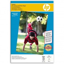 HP Advanced Glossy Photo Pa, Q8697A, foto papier, połysk, zaawansowany typ biały, A3, 250 g/m2, 20 szt., atrament