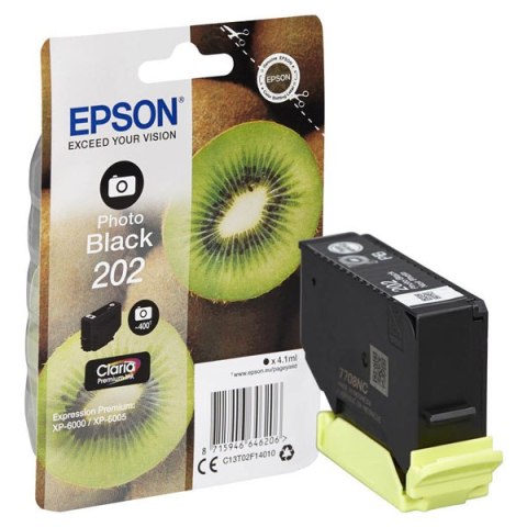 Epson oryginalny ink / tusz 13T02F14010, 202, photo black, 400 (foto)s, 1x4.1ml