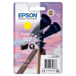Epson oryginalny ink / tusz C13T02V44010, 502, T02V440, yellow, 165s, 3.3ml