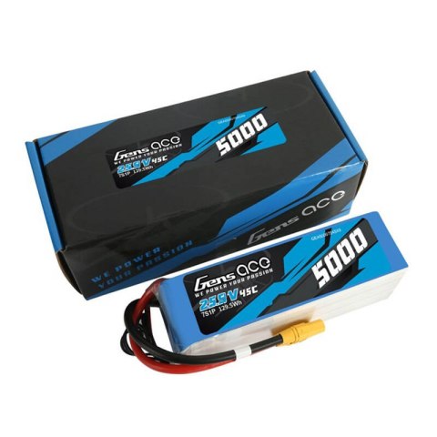 Akumulator Gens ace 5000mAh 25.9V 45C 7S1P Lipo z konektorem XT90