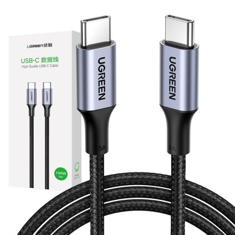 Kabel USB-C do USB-C UGREEN US316, 100W, 3m (czarny)