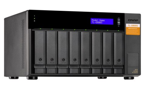 QNAP Obudowa TL-D800S-EU 8 wnęk 3.5 cala SATA HDD JBOD