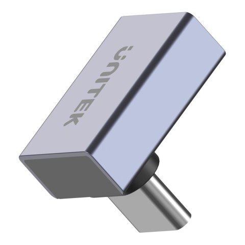 Unitek Adapter USB-C na USB-C kątowy 40Gbps 240W