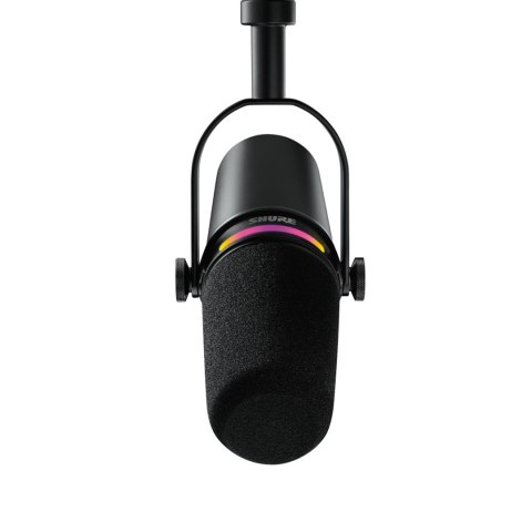Shure MV7+-K-BNDL - Mikrofon lektorski/wokalny ze złączem XLR/USB-C Czarny + statyw biurkowy GATOR