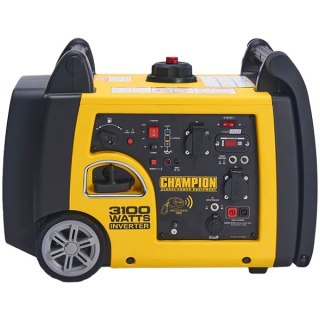 CHAMPION Generator benzynowy 3500W 58 dB benzyna inwerter zdalny start Żółto-czarny