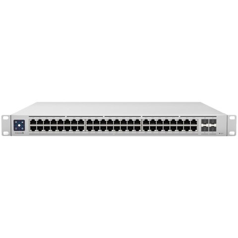 UBIQUITI Enterprise Layer 3, PoE switch with (48) 2.5GbE, 802.3at PoE+ RJ45