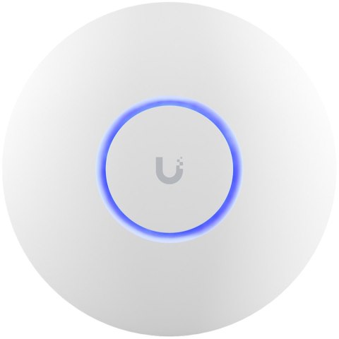 UBIQUITI U6+, WiFi 6, 4 spatial streams, 140 m² (1,500 ft²) coverage, 300+ connected devices, Powered using PoE, GbE uplink.