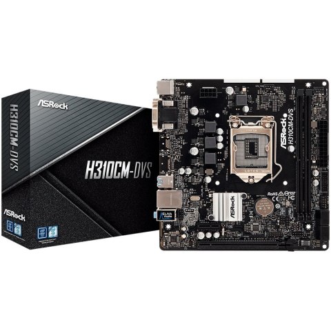 ASROCK H310CM-DVS mATX LGA1151 DDR4