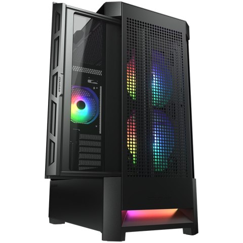 COUGAR Obudowa Airface RGB Black, Midi Tower