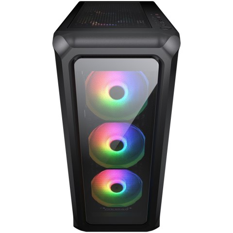 COUGAR Obudowa Archon 2 RGB, Midi Tower, 3 x ARGB, Czarna