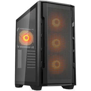 COUGAR Obudowa Uniface RGB Black, Midi Tower