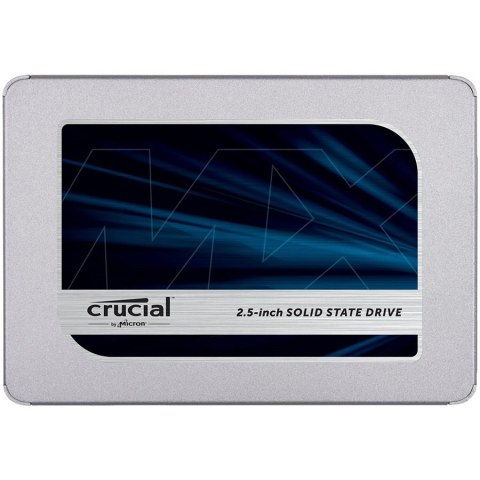 CRUCIAL MX500, 1TB, SATA 2.5" 7mm, 9.5mm adapter, SSD