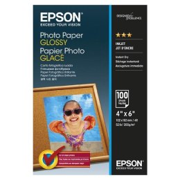 Epson Photo Paper, C13S042548, foto papier, połysk, biały, 10x15cm, 4x6