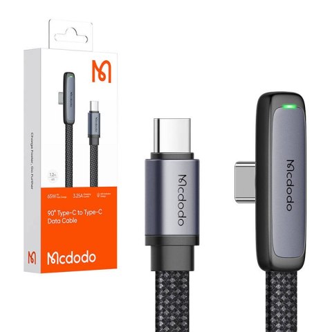 Kabel USB-C do USB-C Mcdodo CA-3361, 65W, 1.8m (czarny)