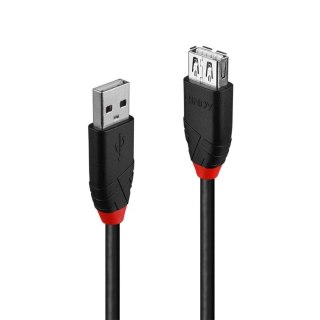 Przedłużacz USB LINDY 2.0 A/M - USB A/M Active Extension Slim 5m Czarny