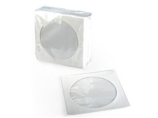 Koperty papierowe na CD DVD Intenso z okienkiem 100 sztuk