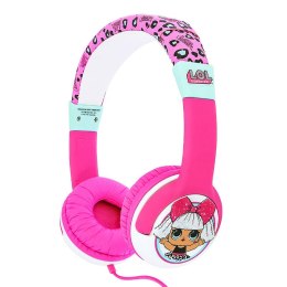 Słuchawki przewodowe dla dzieci OTL L.O.L. Surprise! My Diva (różowe)