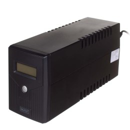 UPS Line-Ineractive LCD, 800VA/480W1x12V/9Ah, AVR, 2xSCHUKO, USB, RJ11
