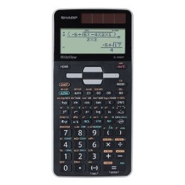 Sharp Kalkulator EL-W506T-GY, czarno-szara, naukowy, wyświetlacz LCD