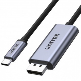 Kabel adapter Unitek V1409A USB-C - DP 1.2 4K@60Hz, 1,8m