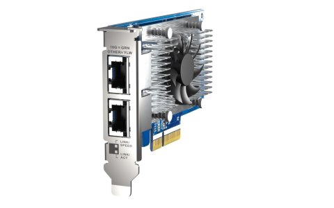 QNAP QXG-10G2T-X710 | 2-portowa karta rozszerzeń 10GbE Base-T dla QNAP/PC