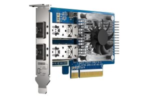QNAP QXG-25G2SF-CX6 | 2-portowa karta rozszerzeń 25GbE SFP28 dla QNAP/PC