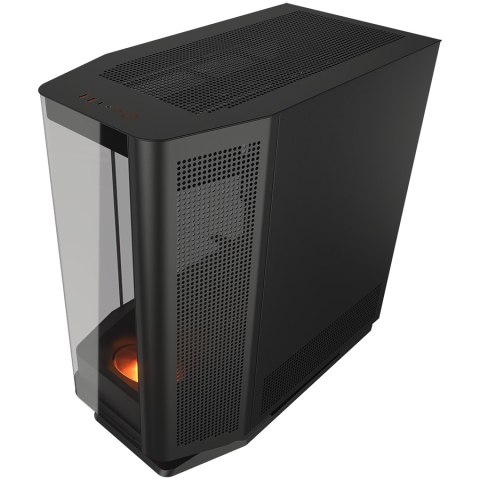 COUGAR | FV270 Black | PC Case | Mid tower / Tempered, Curved Glass Perimeter / Quick Detachable Air Filters / Up to 9 Fans (1x1