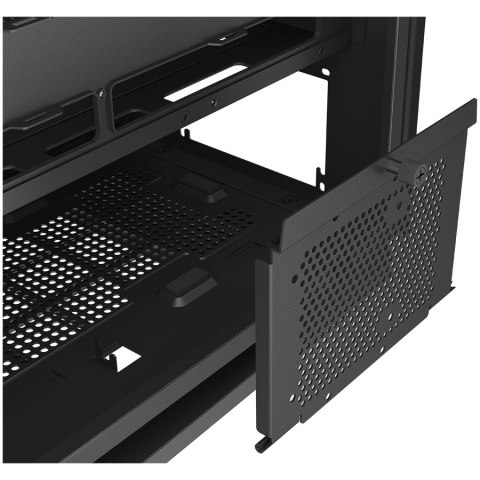 COUGAR | FV270 Black | PC Case | Mid tower / Tempered, Curved Glass Perimeter / Quick Detachable Air Filters / Up to 9 Fans (1x1