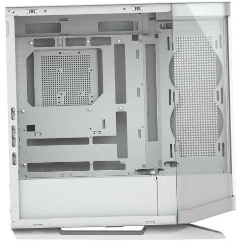 COUGAR | FV270 White | PC Case | Mid tower / Tempered, Curved Glass Perimeter / Quick Detachable Air Filters / Up to 9 Fans (1x1