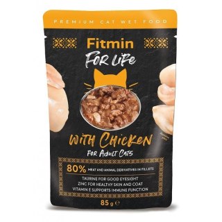FITMIN For Life Cat Pouch Adult Chicken 85g