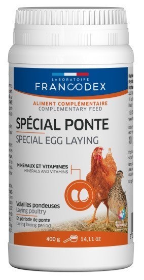 FRANCODEX Egg production preparat wspomagający kury nioski 250g