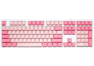 Ducky One 3 Gossamer Pink Gaming Tastatur - MX-Silent-Red (US)