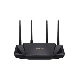 Dwuzakresowy router Wi-Fi ASUS RT-AX58U AX3000 1xWAN 4xLAN 1xUSB3.0 Czarny