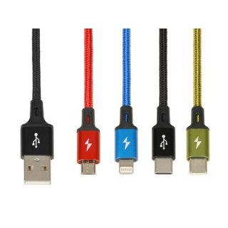 Kabel ładujący iBOX USB 4w1