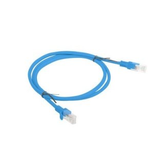 Patch cord Lanberg UTP kat.5e 1m niebieski